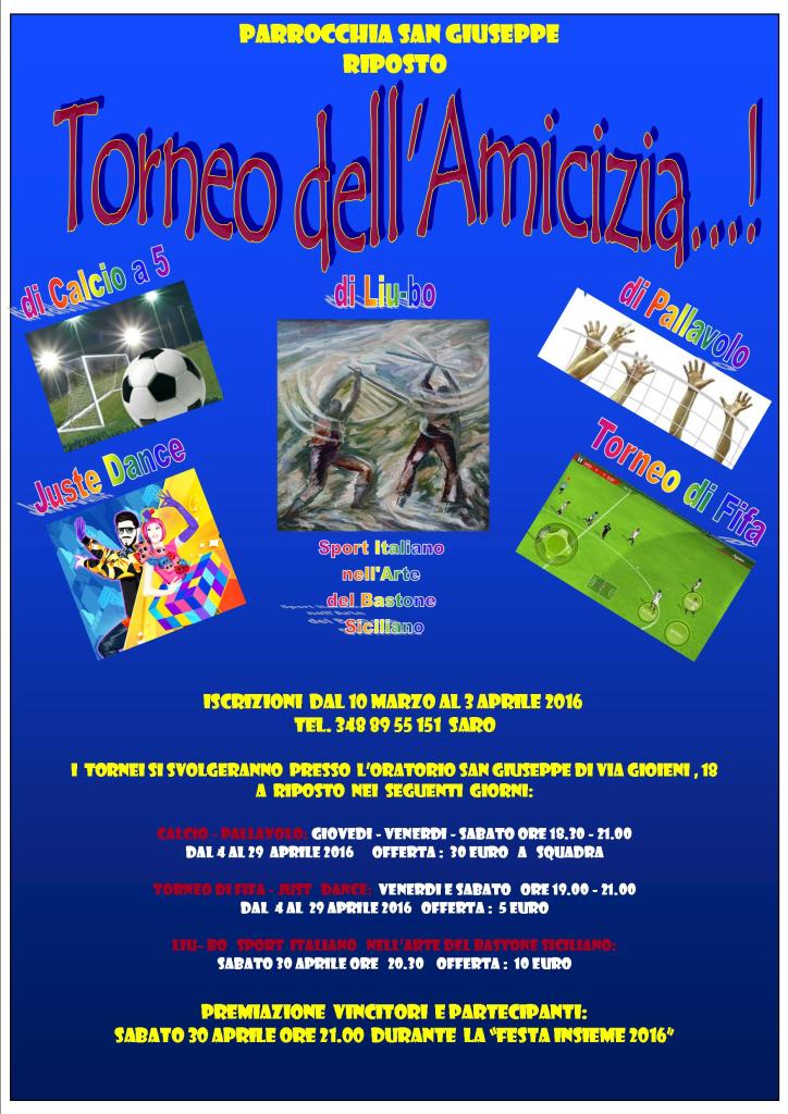 Locandina Tornei  Festa di S. Giuseppe  2016(2)
